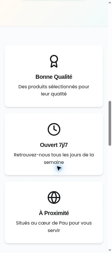 Les atouts du commerce — mobile.